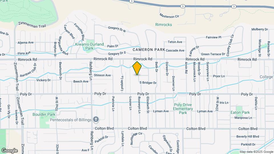 2618 W Bridger Dr Map and Location Details