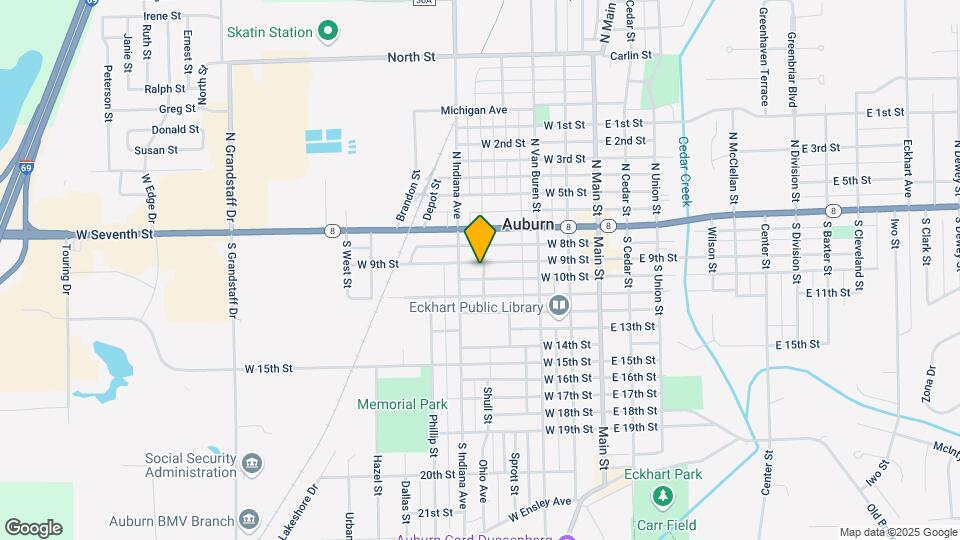 343 W 9th St Map and Location Details