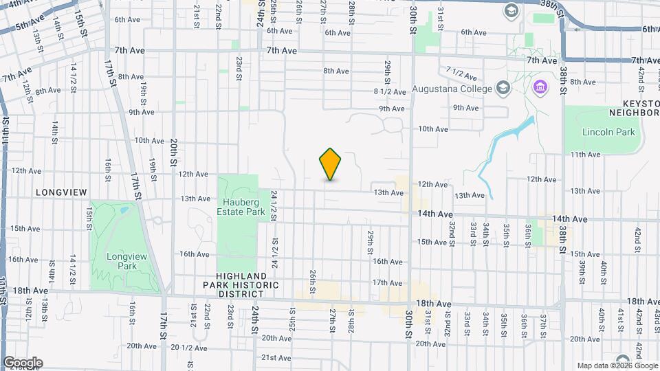 2705 13th Ave Map and Location Details