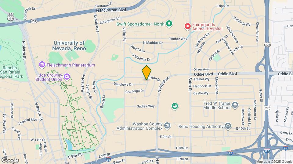 695 Denslowe Dr Mapa y Detalles de la Ubicación