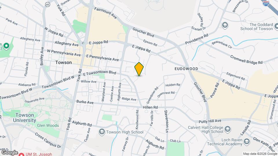 302 Eudowood Ln Map and Location Details