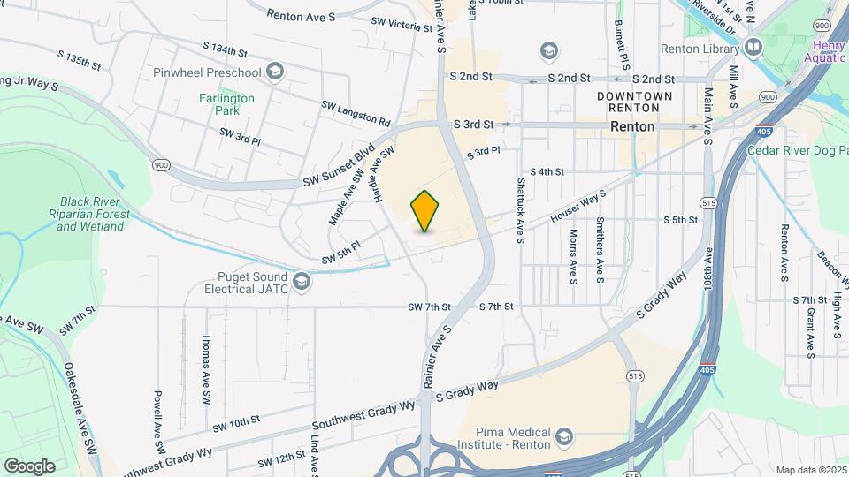 Reserve at Renton - Senior Affordable Living Map and Location Details