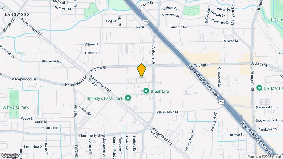 5808 Gardendale Dr Map and Location Details