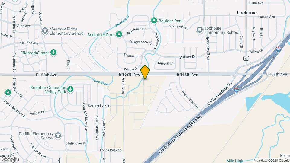 638 Homestead Ave Map and Location Details