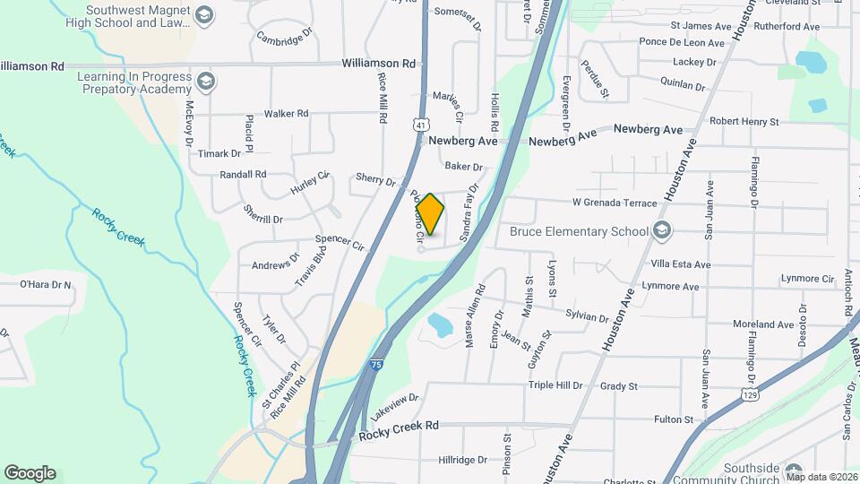 3378 Pio Nono Cir Map and Location Details