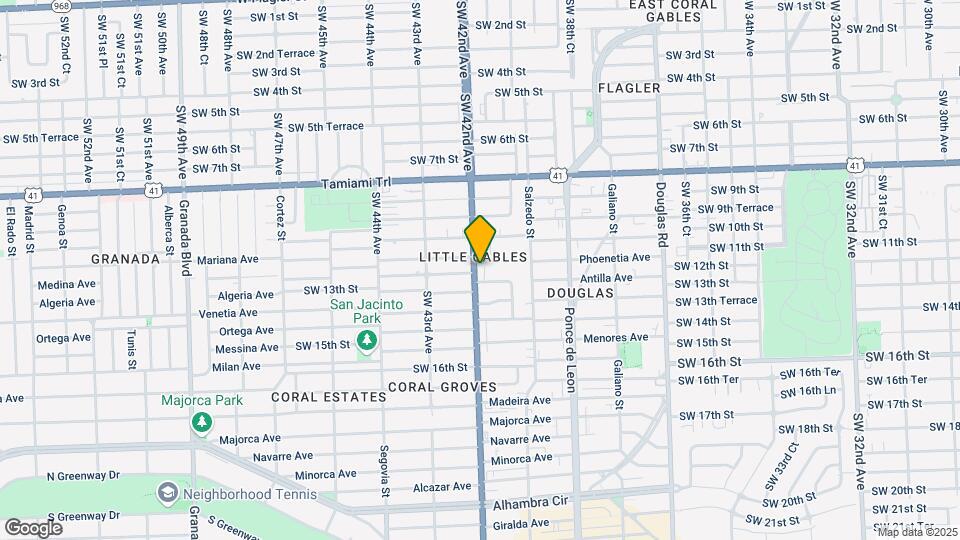 1201 SW 42nd Ave Map and Location Details