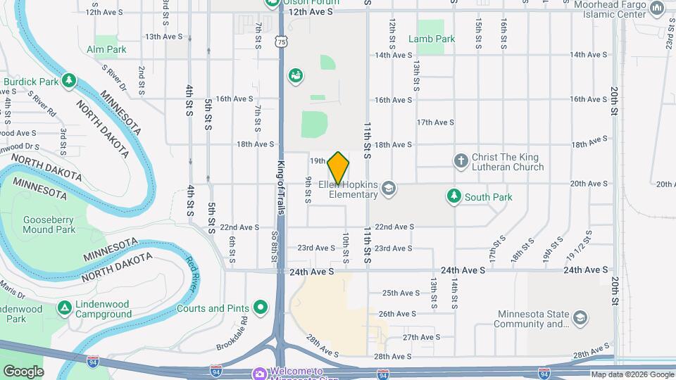 1011 20th Ave S Map and Location Details