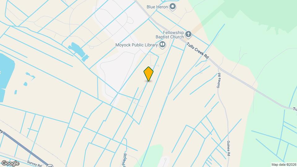 121 Glenmoor Path Map and Location Details