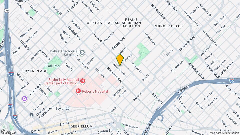 564 Josephine St Map and Location Details