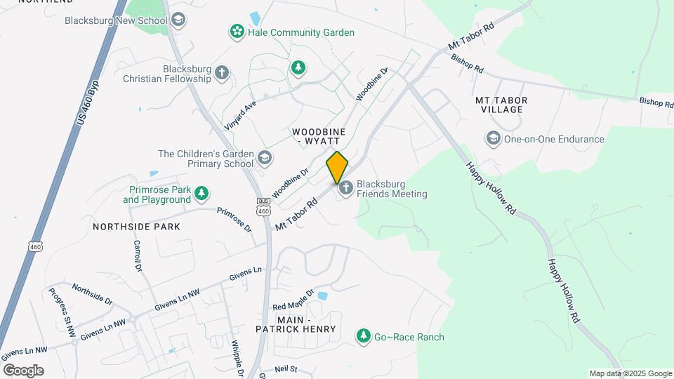 406 Mt Tabor Rd Map and Location Details