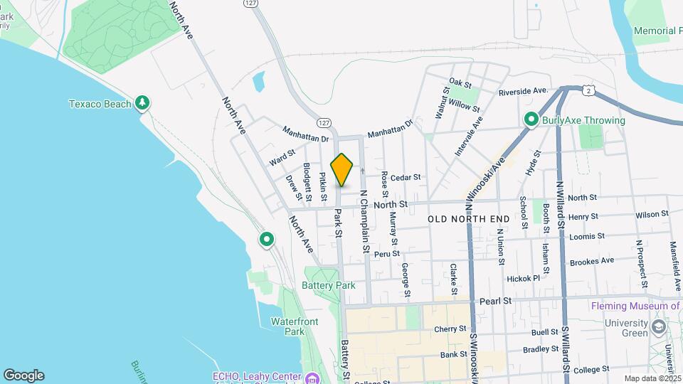 162 Park St, Unit 1 Map and Location Details