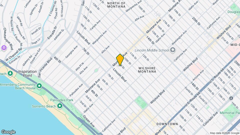828 9th St Map and Location Details