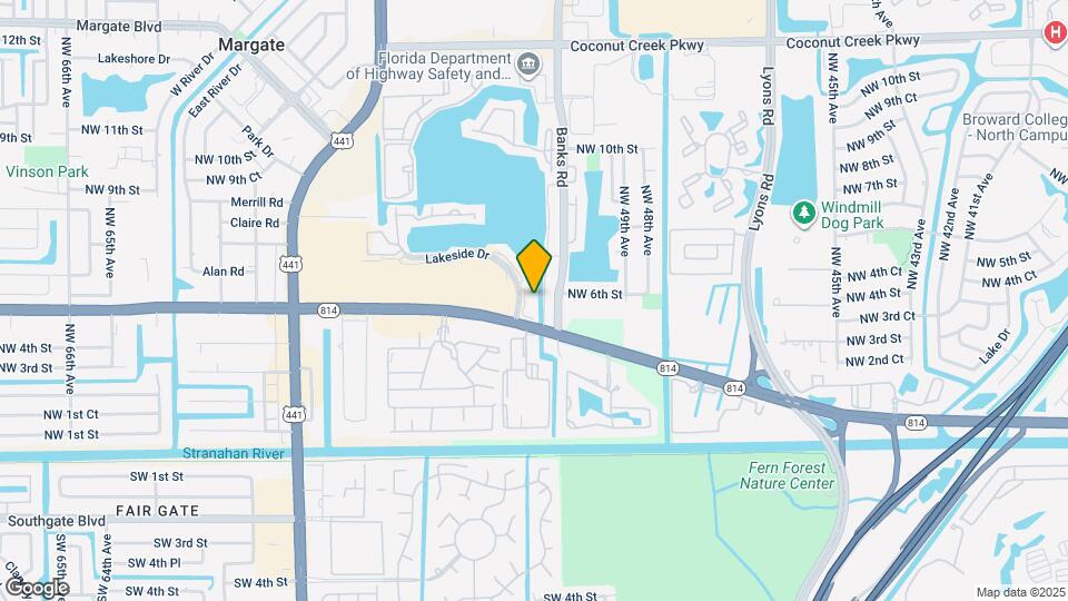 406 Lakeside Dr Mapa y Detalles de la Ubicación