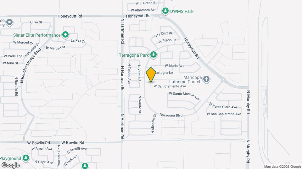 36354 W San Clemente Ave Map and Location Details