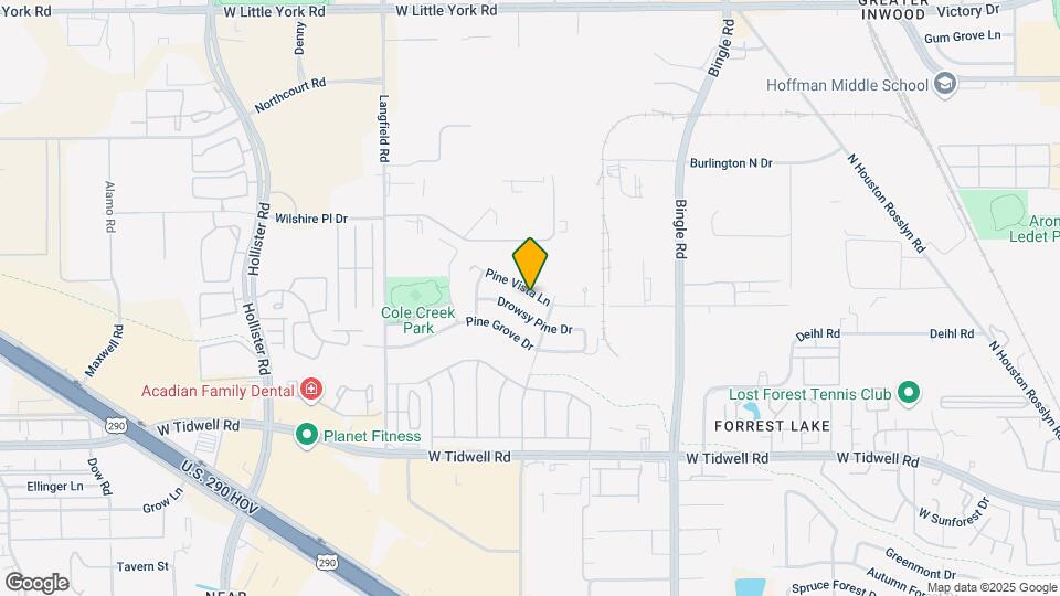 7015 Pine Vista Ln Map and Location Details