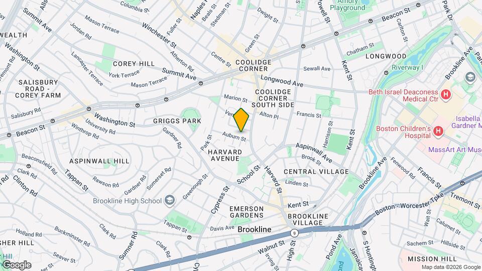 17 Auburn St, Unit n Mapa y Detalles de la Ubicación