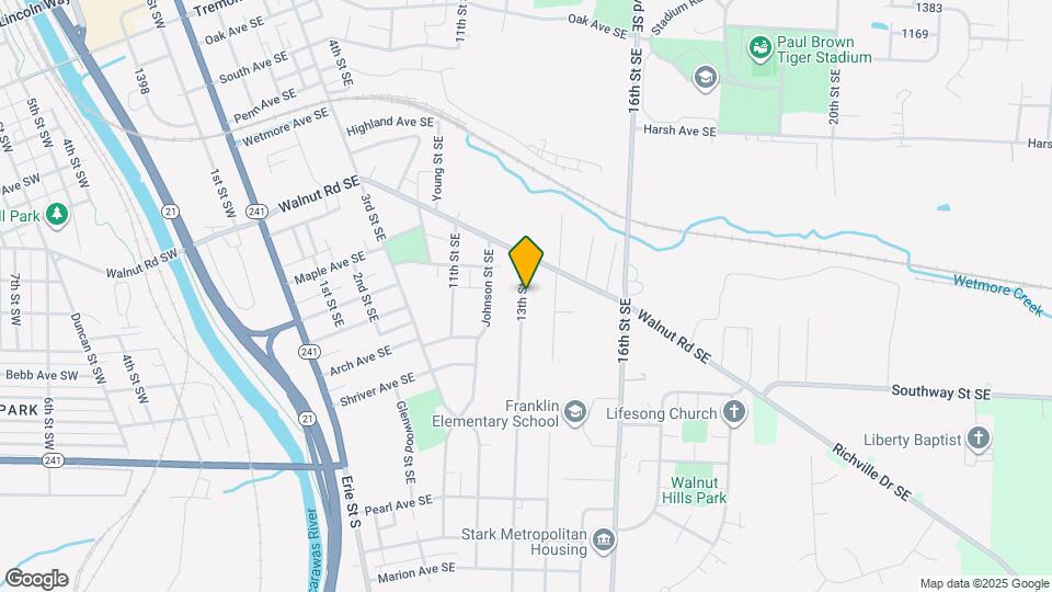 932 13th St SE Map and Location Details