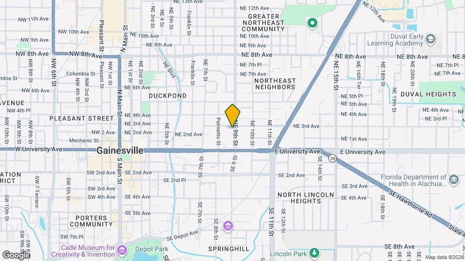 238 NE 9th St Map and Location Details