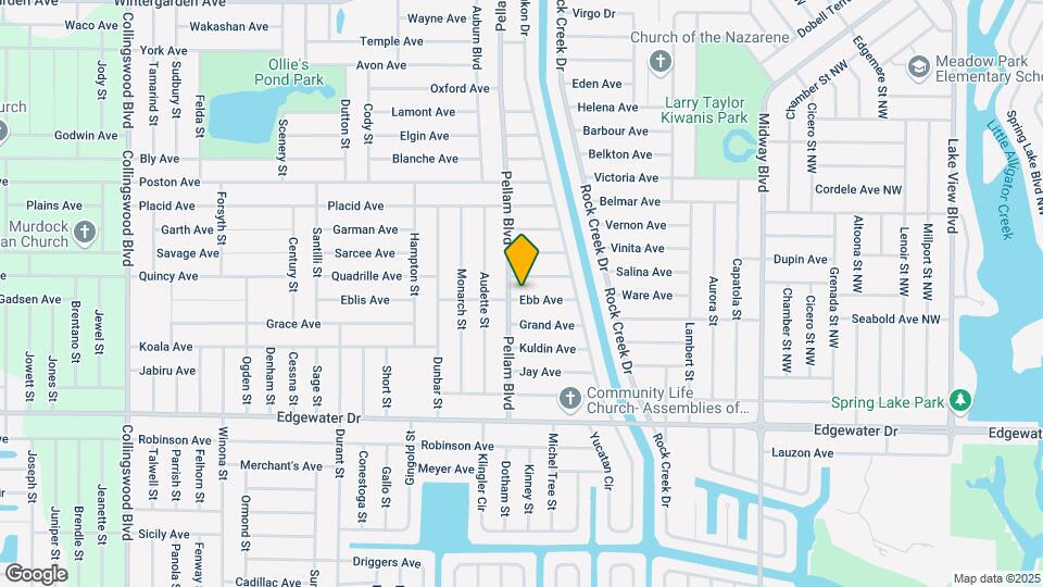 18504 Ebb Ave Map and Location Details