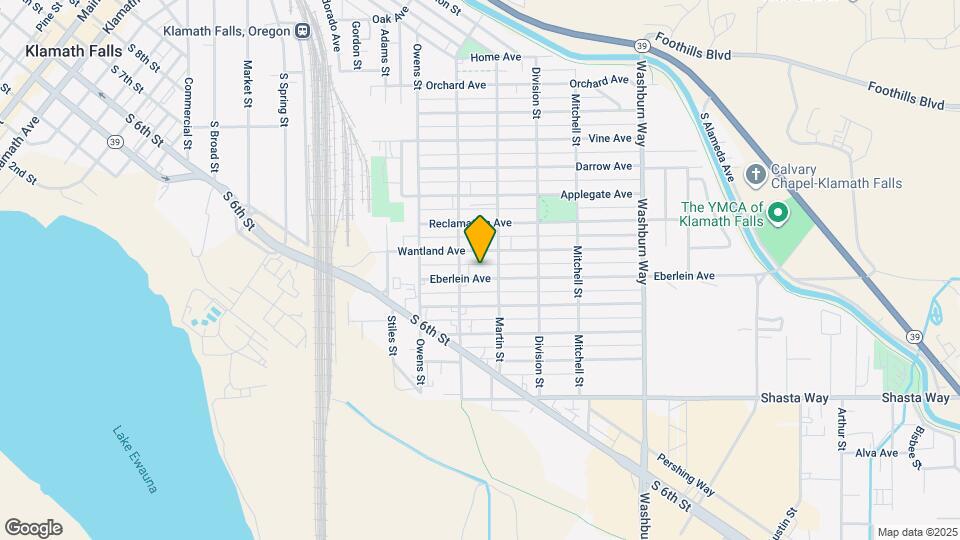 2135 Eberlein Ave Map and Location Details