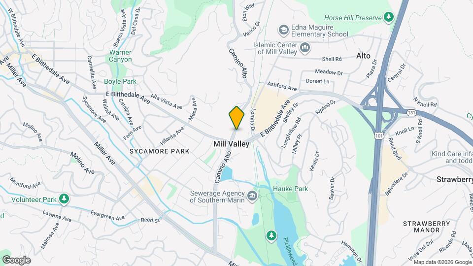 Camino Alto Apts Apartments and Nearby Mill Valley Apartments For Rent