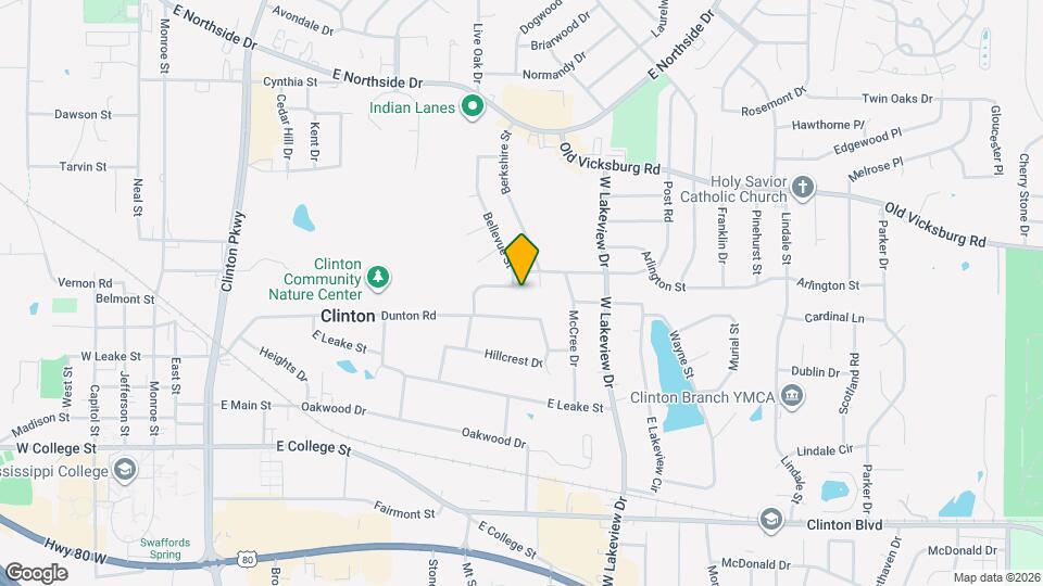 544 Bellevue St Map and Location Details