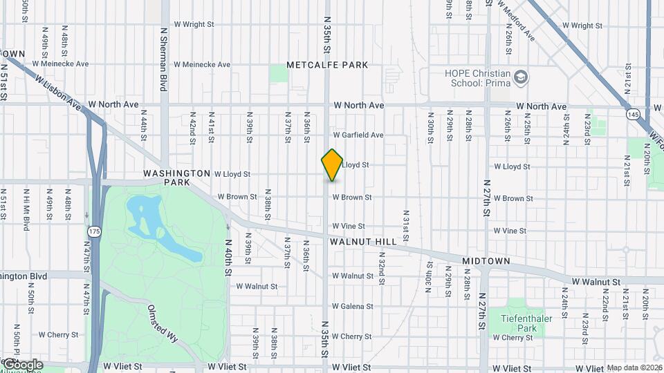 2014 N 35th St Mapa y Detalles de la Ubicación