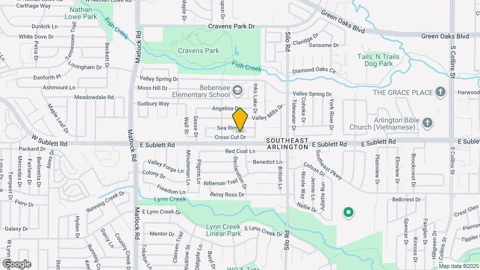 519 Cross Cut Dr Map and Location Details