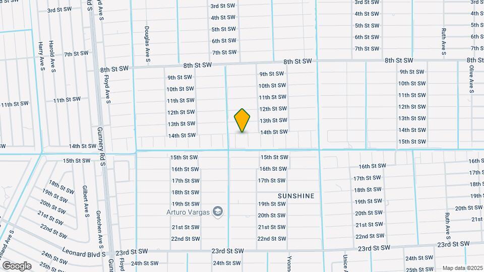 3911 14th St SW Map and Location Details