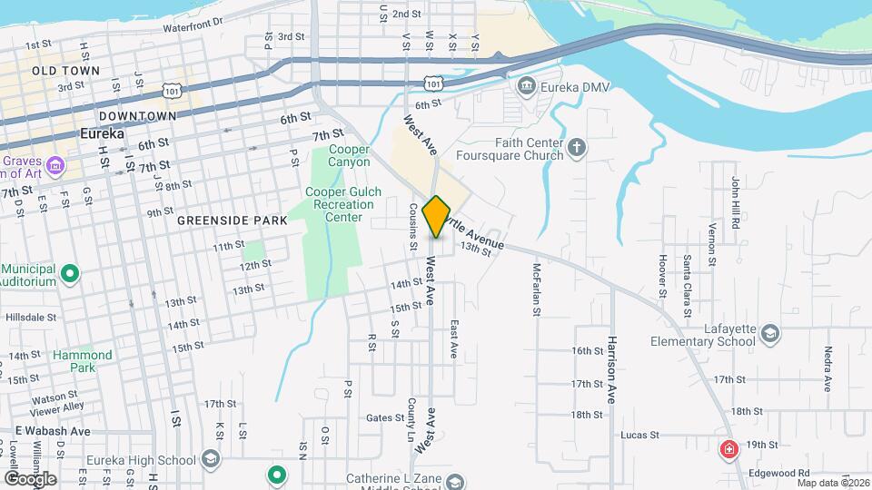 1229 West Ave Map and Location Details