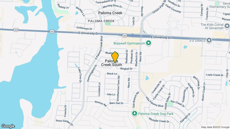 400 Crossbill Ln Map and Location Details