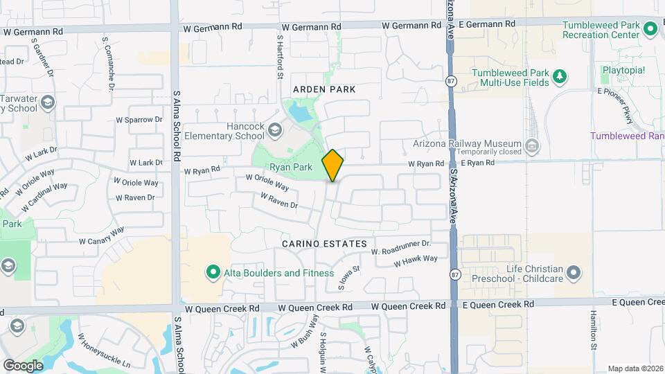 2600 S Holguin Way Map and Location Details
