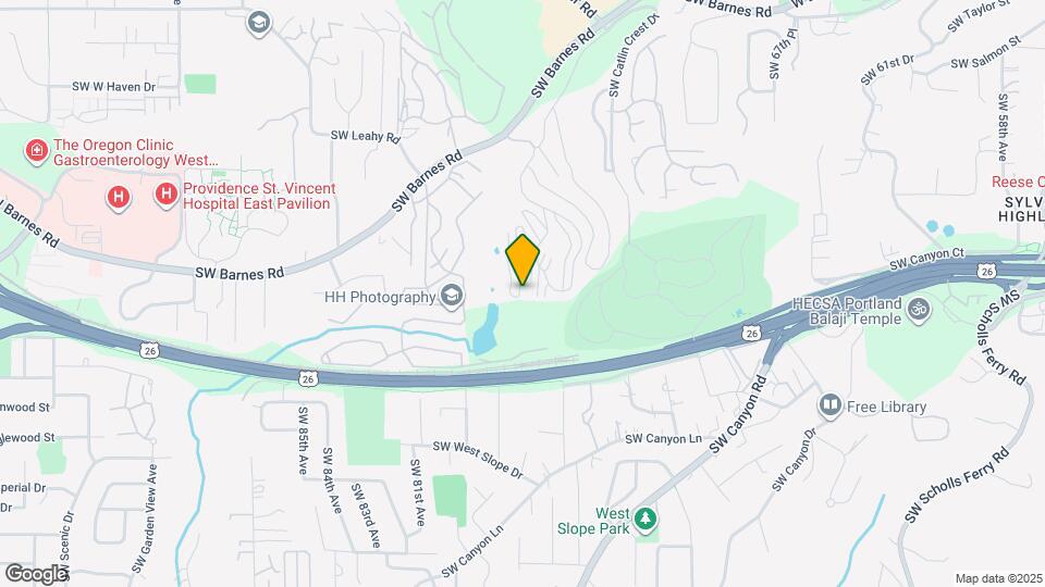 7718 SW Barnes Rd Map and Location Details