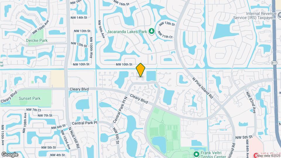 9536 NW 9th Ct Map and Location Details