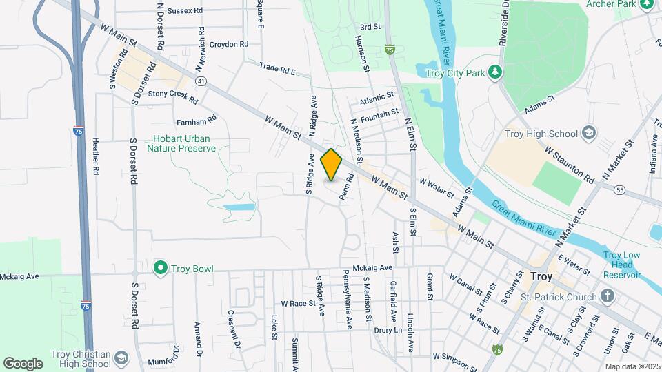 1035 Mayfair Rd S Mapa y Detalles de la Ubicación