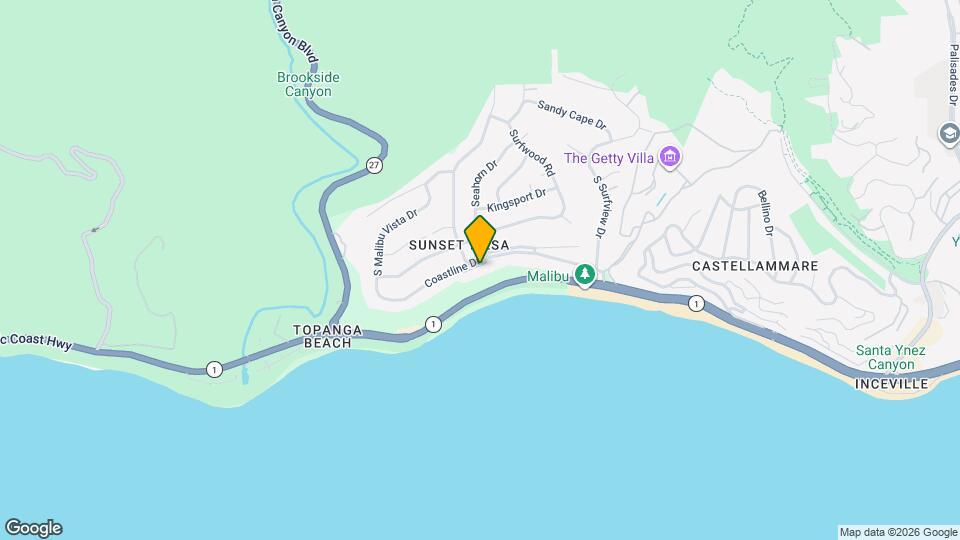 18254 Coastline Dr Mapa y Detalles de la Ubicación