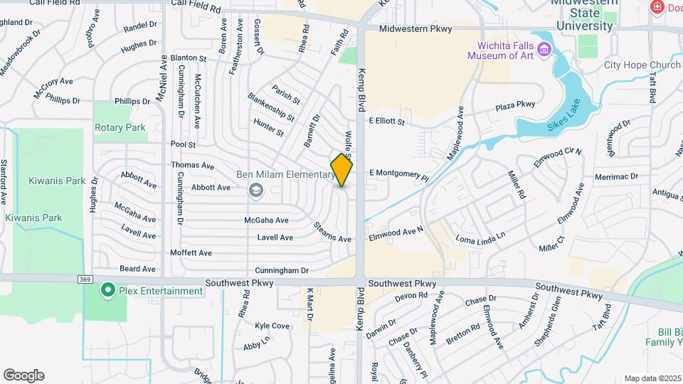 2841 Featherston Ave Map and Location Details