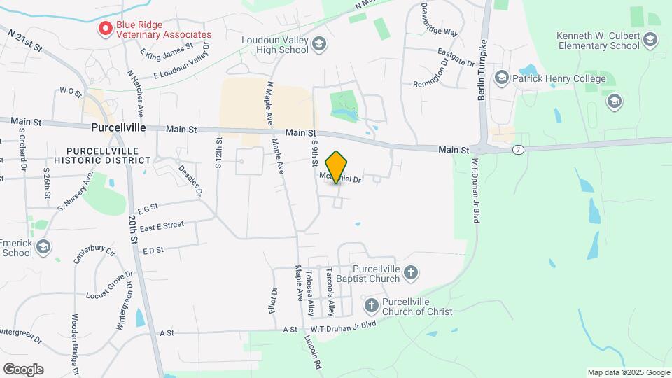 115 Frazer Dr Map and Location Details