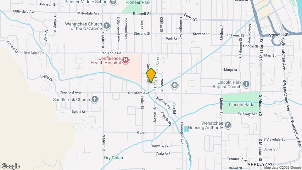 1315 Ormiston St Map and Location Details