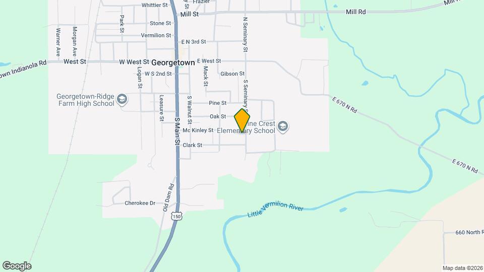 504 S Seminary St Map and Location Details