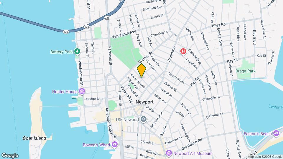 34 Callender Ave Map and Location Details