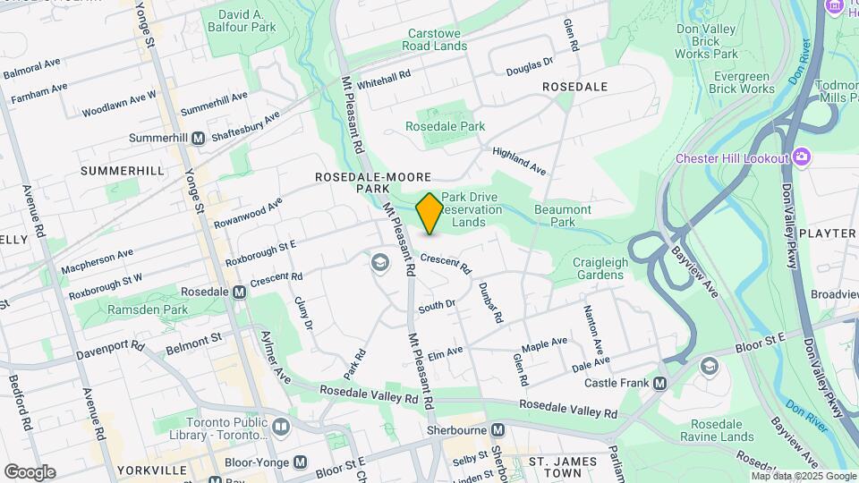 158 Crescent Rd Map and Location Details