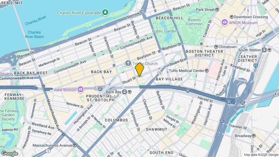 400 Stuart St, Unit 16G Map and Location Details