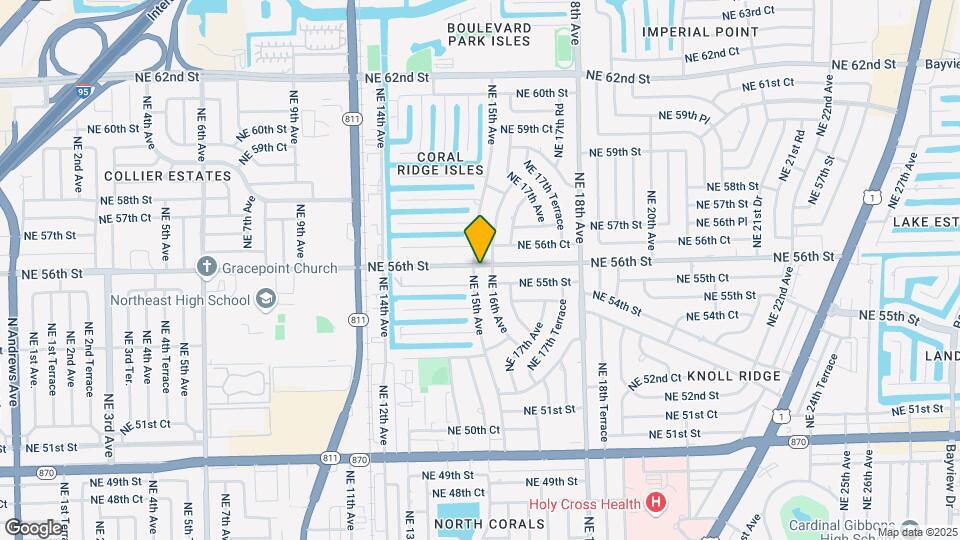 1500 NW 56th St Map and Location Details