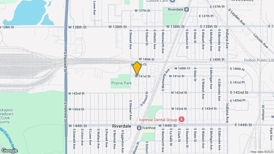 14100 S Tracy Ave Mapa y Detalles de la Ubicación