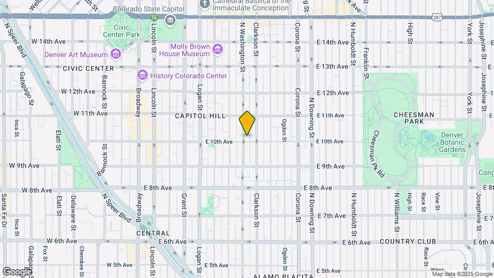 707-715 E 10th Ave Map and Location Details