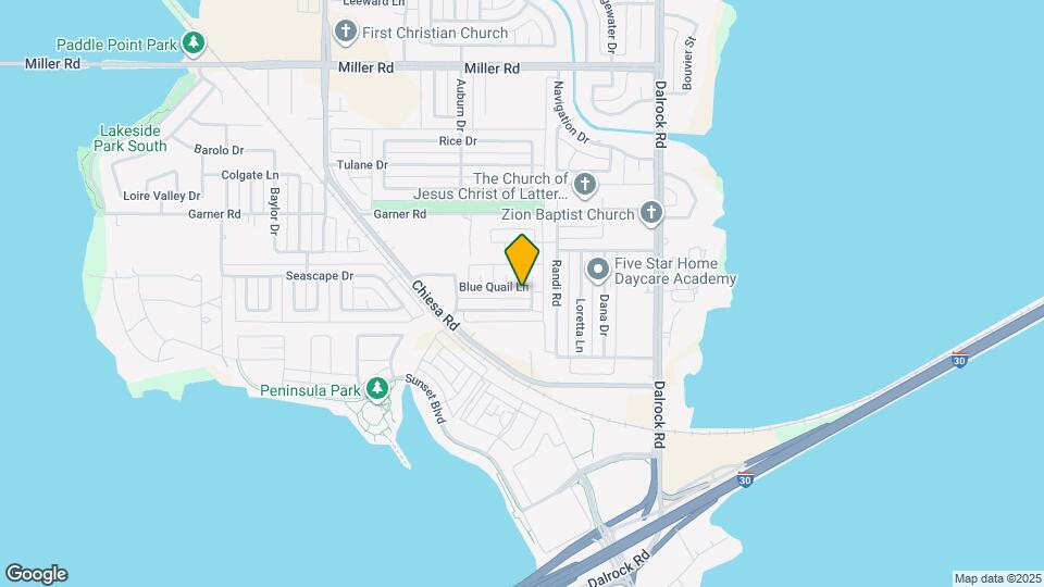 8006 Blue Quail Ln Map and Location Details