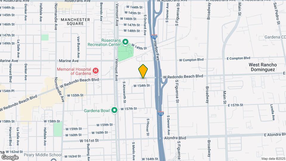 712 W Redondo Beach Blvd Map and Location Details