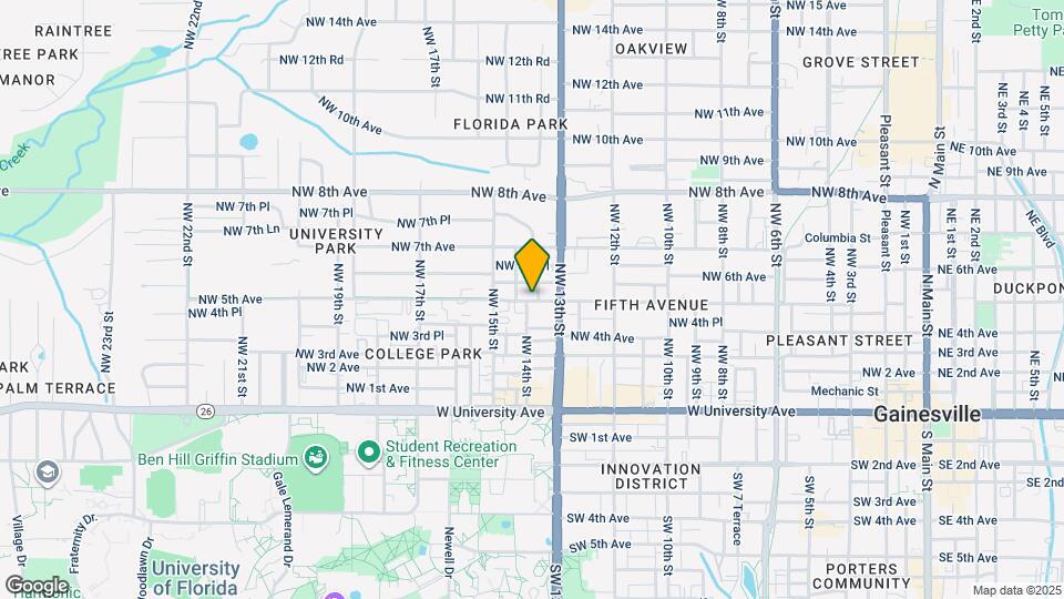 1380 NW 5th Ave Map and Location Details