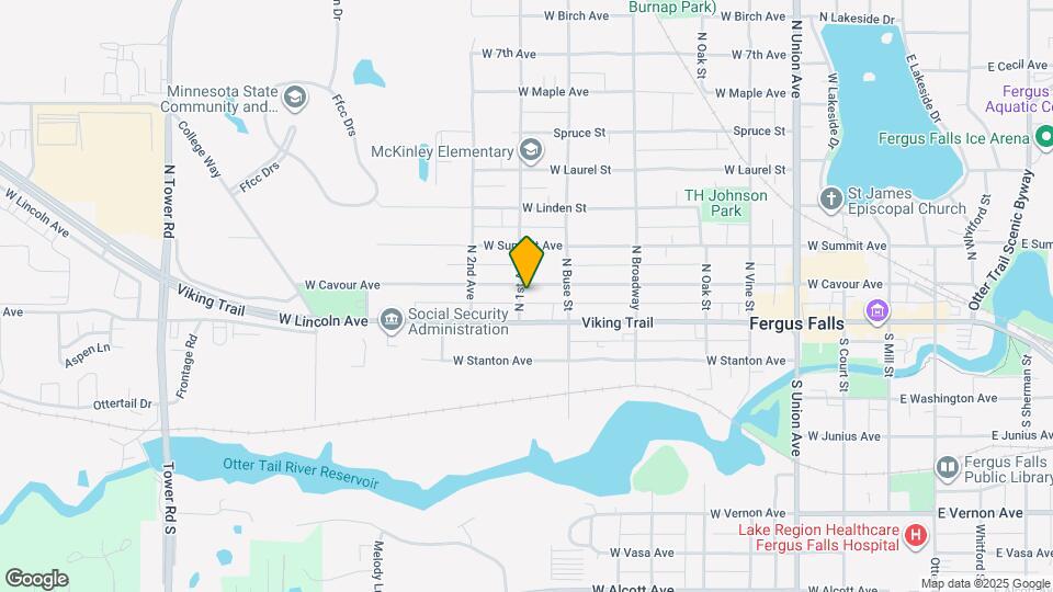 729 W Cavour Ave Map and Location Details